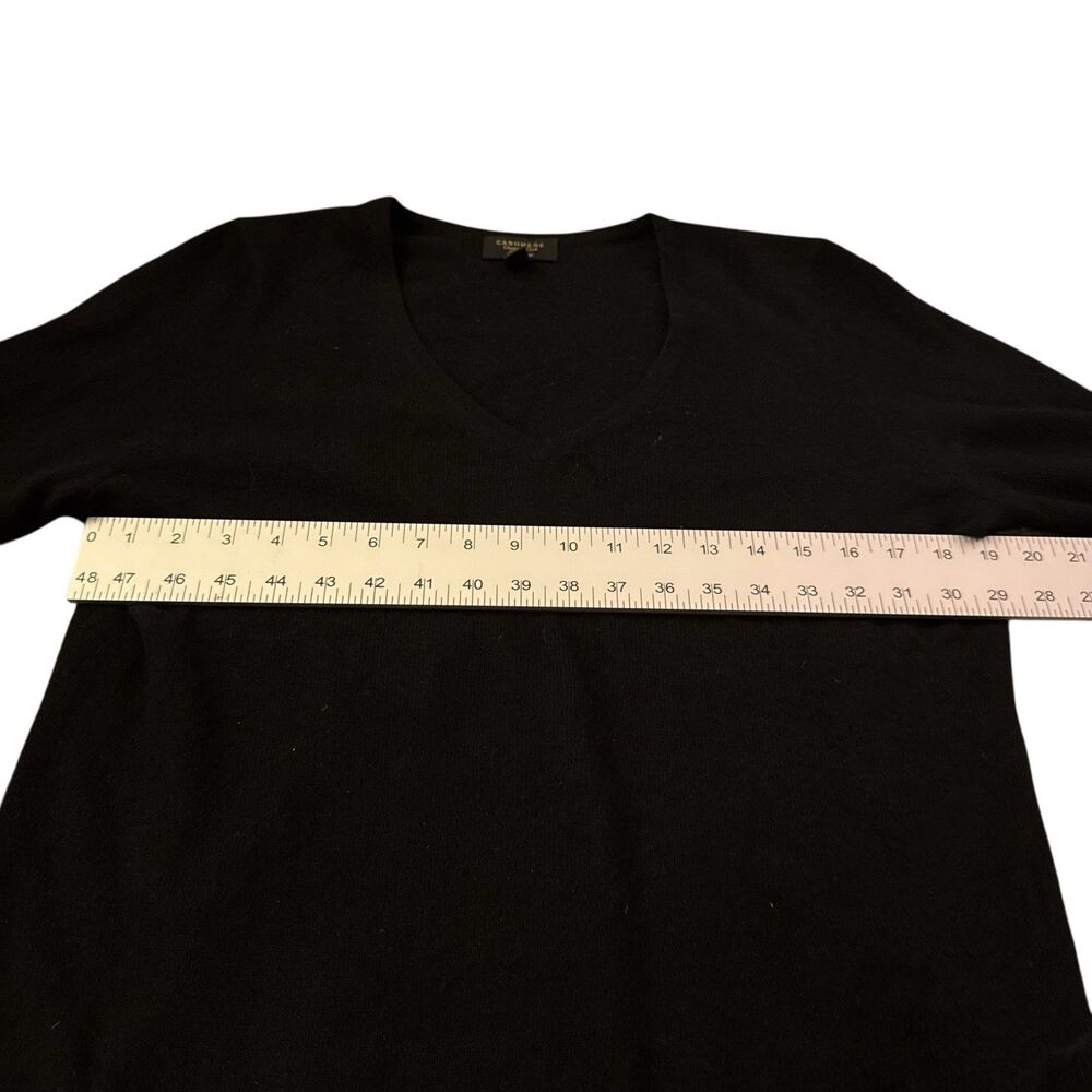 CHARTER CLUB Luxury 100% CASHMERE Women’s  v-Neck‎ Turtleneck Preppy Classy XL - Picture 7 of 12
